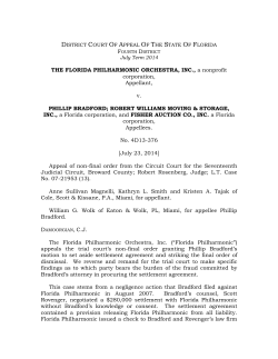 district court of appeal of the state of florida