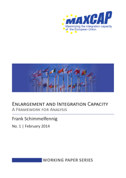 Enlargement and Integration Capacity
