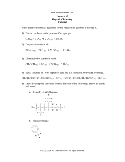 Lecture 37 - AP Chem Solutions