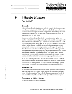 Microbe Hunters