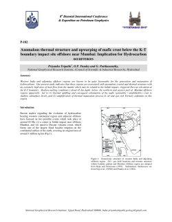 Anomalous thermal structure and upwarping of mafic crust below the