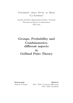 different aspects in Gelfand Pairs Theory