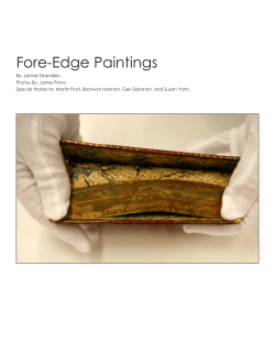 Fore-Edge Paintings - Hofstra University