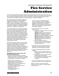 Fire Service Administration
