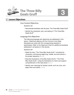 The Three Billy Goats Gruff