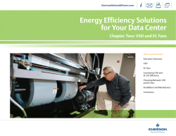 Energy Efficiency Solutions eBook: VSD and EC Fans