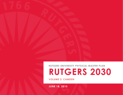 introduction: taking rutgers university&ndash;camden forward