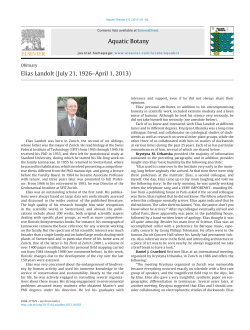 Published Obituary