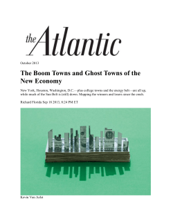The Atlantic : The Boom Towns and Ghost Towns of the New Economy