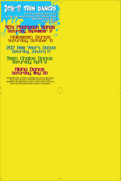 16-17 Teen Events Postcard 4u