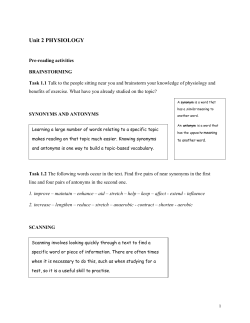 Physiology and Benefits of Exercise