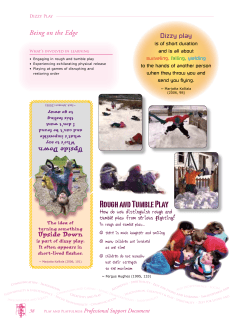 Rough and Tumble Play - Government of New Brunswick