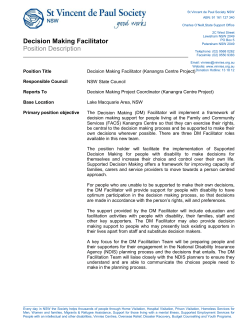 Publications Officer | Position Description
