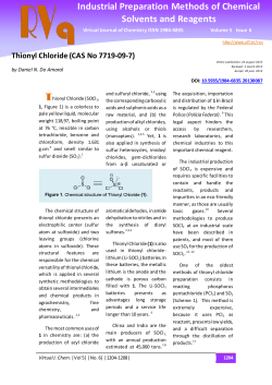 Industrial Preparation Methods of Chemical Solvents and Reagents