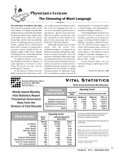 Physician`s Lexicon
