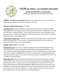 Trail Descriptions