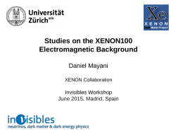 Studies on the XENON100 Electromagnetic