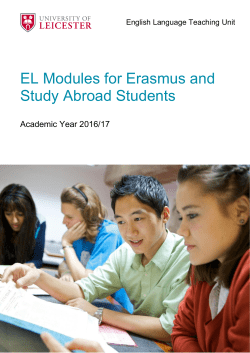 Quick Links - University of Leicester