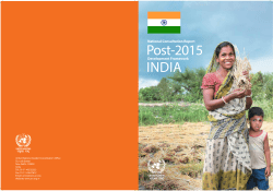 National Consultation Report