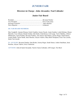 JUNIOR FAIR - fultoncountyfair.com
