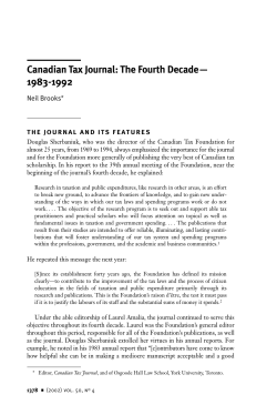 tHE FOURtH DECADE&mdash;1983-1992