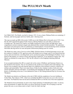 The PULLMAN Meath - Galesburg Railroad Museum