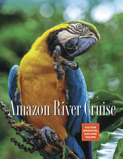 Amazon River Cruise - Victor Emanuel Nature Tours