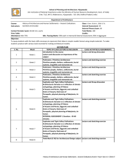 10110204_History of Architecture and Human Settlements