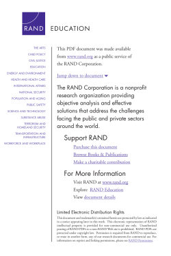 Rhetoric Versus Reality: What We Know and What We Need to