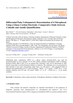 Differential Pulse Voltammetric Determination of 4