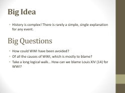 Militarism - Garnet Valley School District