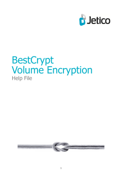 BestCrypt Volume Encryption