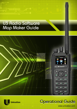 U3 Map Maker Operational Guide