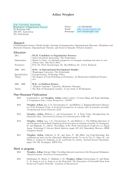 here. - Adina Nerghes