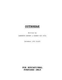 Outbreak - Daily Script