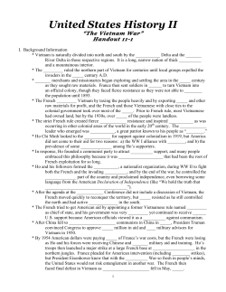 US Hst II -- Handout 11-1a