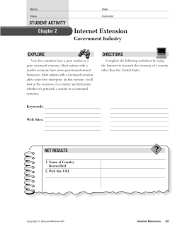 Student Handout - Reading Community Schools