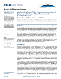 Geodynamics of paleo-Pacific plate subduction constrained by the