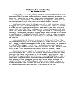 The Secret Life of Adam Schnitkey By