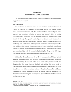 CHAPTER V CONCLUSIONS AND