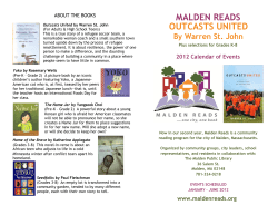 MALDEN READS OUTCASTS UNITED