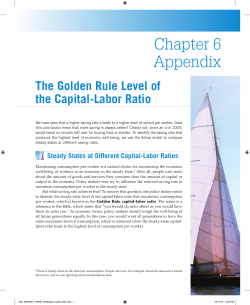 The Golden Rule Level of the Capital