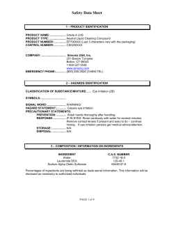 Grade A LHS - Simoniz USA