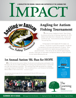 Fall 2014 Newsletter