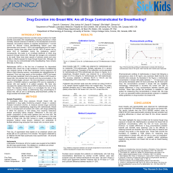 Drug Excretion into Breast Milk: Are all Drugs Contraindicated for
