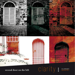 second door on the left