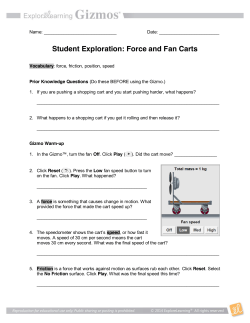 Force and Fan Carts