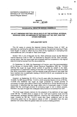 15 MAY -5 P 2 :44 - Senate of the Philippines