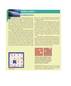 CHEMICAL IMPACT Seething Surfaces