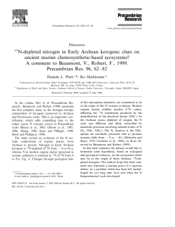 15N-depleted nitrogen in Early Archean kerogens